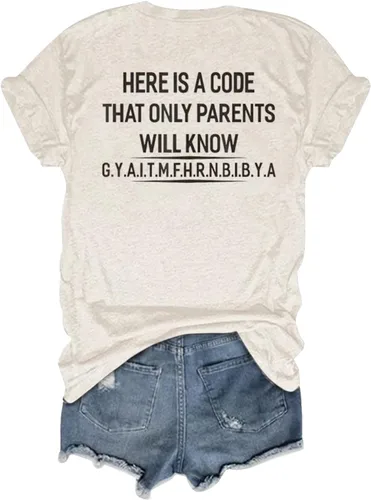 Vista 3 de Doble impresión mujeres código mamá verano casual béisbol manga corta camisetas tops mujeres blazers trabajo casual