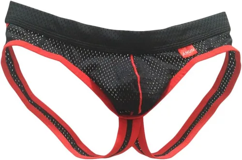 Vista 7 de ANUN Ropa interior sexy para hombre Paquete de 3 (negro/púrpura/gris)
