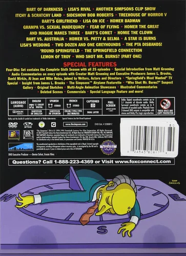 Vista 2 de The Simpsons Season 6