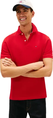 Vista 20 de Tommy Hilfiger - Camisa polo de manga corta para hombre, en ajuste clásico, de algodón piqué Violeta africana