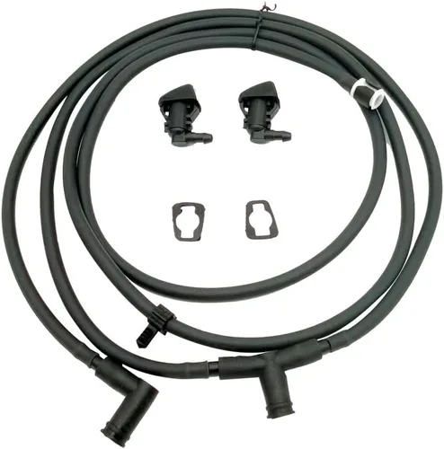 Vista 5 de Kit de manguera de boquilla de limpiaparabrisas para Ford F250 F350 F450 F550 Super Duty 2011-2016 reemplaza BC3Z-17603-A BC3Z-17K605-B
