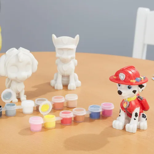 Vista 8 de Melissa & Doug - Juego de manualidades de la Patrulla Canina - 3 figuras para decorar tu propio cachorro