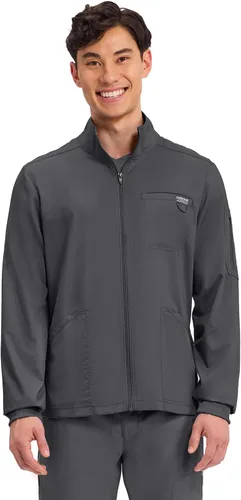Vista 7 de Cherokee Workwear WW Revolution WW320 - Chaqueta con cremallera frontal para hombre Azul marino