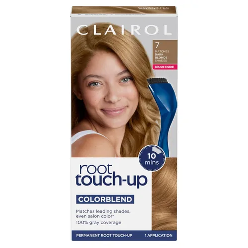 Vista 14 de Clairol Root Touch-Up de Nice'n Easy Tinte Permanente para el Cabello, 10 Rubio Extra Claro, Paquete de 1