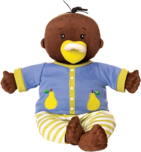 Vista 3 de Manhattan Toy Baby Stella - Muñeca de bebé marrón suave de 15 pulgadas Soft, First Doll