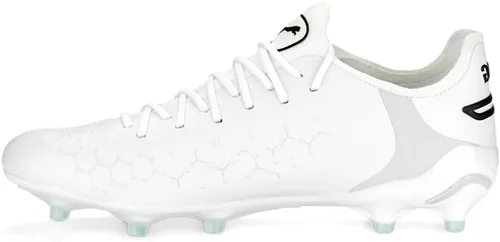 Vista 3 de PUMA Botines de fútbol King Ultimate Brilliance FgAg para mujer, Blanco