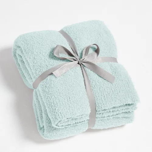Vista 27 de CYMULA Manta de Punto Súper Suave Tamaño Throw Beige - Ligera Afelpada Esponjosa Mullida Cálida Acogedora Mantas y Throws para Sofá Cama Uso
