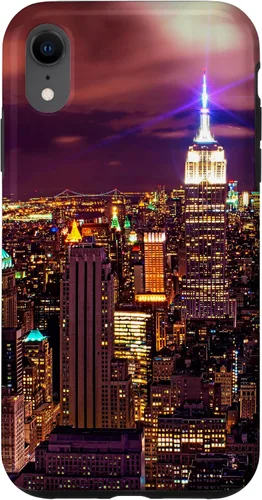 Vista 24 de Funda para iPhone 16 New York City Skyline NYC