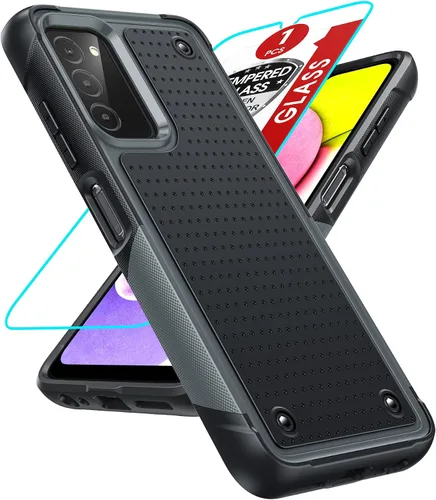 Vista 47 de LeYi Funda para Galaxy S21 FE-5G: Funda Samsung S21 FE con protector de pantalla, doble capa protectora de policarbonato duro y TPU suave Android