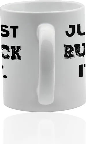 Vista 2 de Taza de café de rugby de regalo para ventilador de cerámica, 11 onzas, apta para lavavajillas y microondas