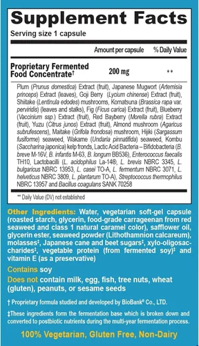 Vista 9 de Essential Formulas Dr. Ohhira's Probiotics Professional Formula - 60 cápsulas con 3 muestras de tamaño de viaje (bono de 6 cápsulas)