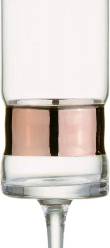 Vista 4 de SoHo - Copas de champán hechas a mano para bodas y celebraciones, 7 onzas, color bronce, juego de 2 elegantes copas de champán