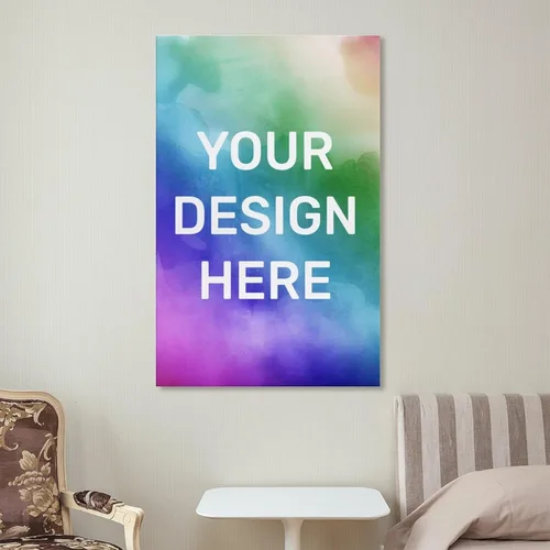 Vista 3 de Lienzo enmarcado con cita personalizada, lienzo motivacional positivo, arte de pared, crea tus propias imágenes, póster personalizado para sala