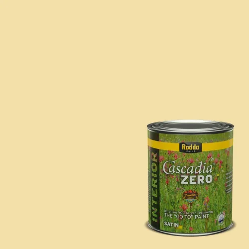 Vista 19 de Rodda Paint CASCADIA ZERO - Pintura e imprimación semibrillante para interiores en uno, cuarto de galón, madera de haya beechwood
