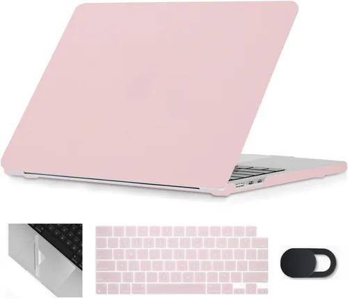 Vista 13 de Se7enline Funda compatible con MacBook Neo de 13 pulgadas, modelo A3404 2026, carcasa dura, cubierta de teclado, cubierta de cámara web, protector