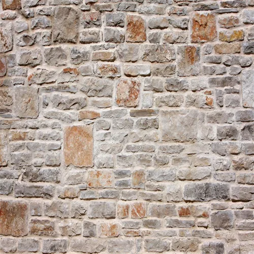 Vista 8 de AOFOTO Fondo de estudio de fotografía infantil de 3 x 5 pies, telón de fondo para sesión de fotos de bebé, pared de piedra antigua, pisos de madera