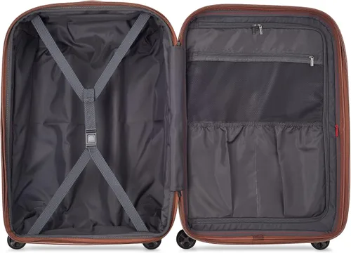 Vista 9 de DELSEY Paris St. Tropez Hardside - Maleta extensible con ruedas giratorias, Rosado, St. Tropez Hardside - Maleta extensible con ruedas giratorias