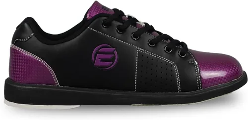 Vista 3 de ELITE Zapatos de bolos clásicos negrosmorados para mujer