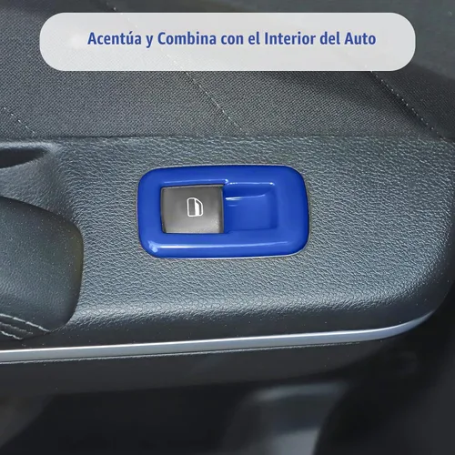 Vista 6 de Voodonala Interruptor de elevación de ventana, botón de control de elevalunas eléctrico, embellecedor para Dodge Charger Durango 2011-2025, para RAM