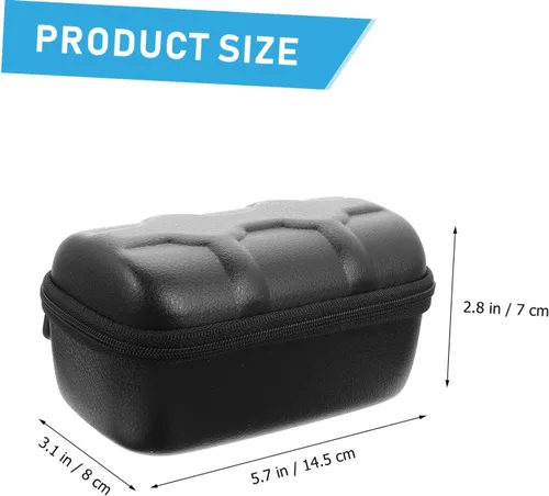 Vista 3 de Holibanna 2pcs Watch Box Pu Watch Case Travel Watch Organizer Relojes Para Hombre Watch Showing Case Watch Pouch Men Watches Watch Storage Case Men