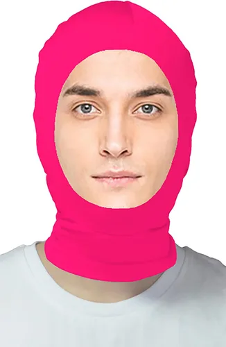Vista 18 de VSVO Máscara de capucha Zentai de cara abierta