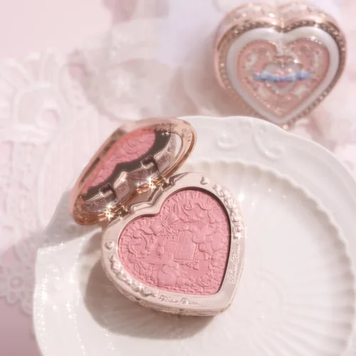 Vista 5 de Flower Knows Bunny Garden Embossed Satin Blush, Talc-Free, Soft Baby Pink 03 Tutú de ballet