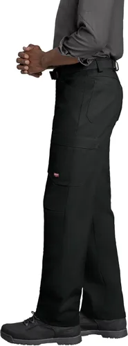 Vista 6 de Red Kap - Pantalones para hombre con rodillas reforzadas y sin arrugas Negro