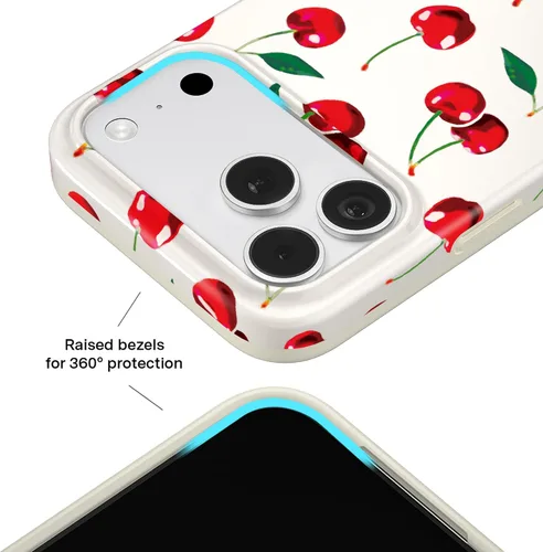 Vista 822 de VELVET CAVIAR Funda para iPhone 15, compatible con MagSafe, probada contra caídas de 10 pies, fundas protectoras de diseño, leopardo color rosa