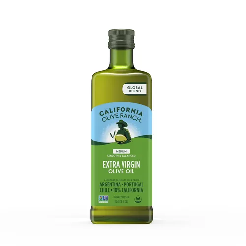 Vista 11 de California Olive Ranch, Mezcla Global de Aceite de Oliva Extra Virgen Medio, 500 ml