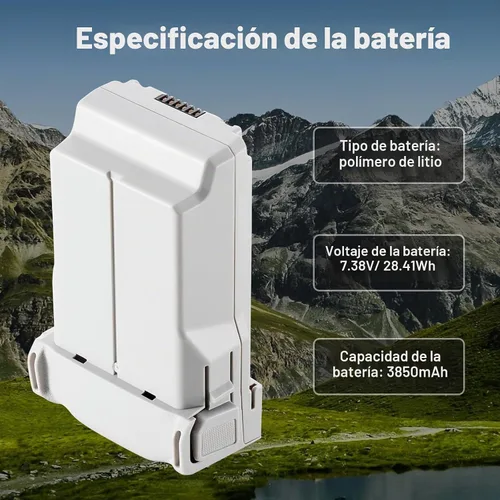 Vista 3 de Batería de vuelo inteligente Plus (paquete de 2) con concentrador de carga bidireccional para DJI Mini 4 Pro/Mini3/Mini 3 Pro, 3850 mAh 47 minutos