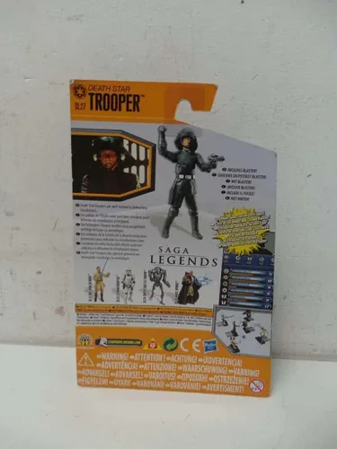 Vista 2 de Star Wars, Saga Legends 2011 Series, Death Star Trooper Figura de acción #SL27, 3.75 pulgadas