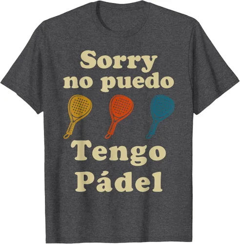 Vista 39 de Funny I Have Padel Player Sport en Español Camiseta Hombre