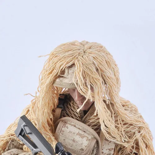 Vista 5 de Modelo de figura de acción de soldado para adultos, 12 pulgadas, 1/6, realista, militar, policía, francotirador, soldado, conjunto con accesorios