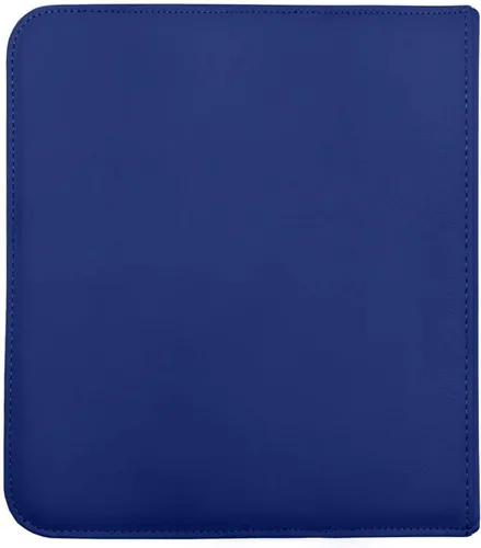 Vista 2 de Ultra PRO - Vivid PRO-Binder con cremallera de 12 bolsillos (azul) - Protege y almacena tus valiosas tarjetas de juego, tarjetas deportivas