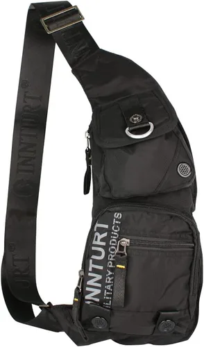 Vista 10 de Bolsa de Hombro Pequeña Mochila Cruzada Bolso de Bandolera Paquete de Cuello