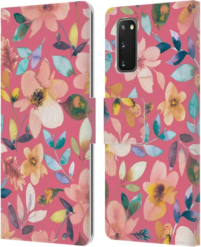 Vista 122 de Head Case Designs Officially Licensed Ninola Butterfly Nature Spring Floral Leather Wallet Case Compatible with Samsung Galaxy A07 4G