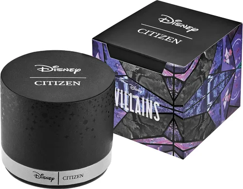 Vista 6 de Citizen Eco-Drive Disney - Reloj de cuarzo para mujer acero inoxidable Ursula tono plateado modelo EM0748-51W
