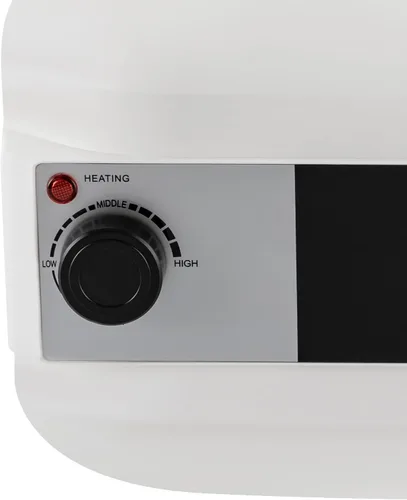 Vista 7 de Calentador de agua eléctrico de mini-tanque, 110 V, 1.6 galones, 1500 W, punto de uso instantáneo, calentador de agua caliente para remolque, baño