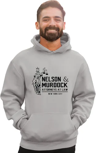Vista 6 de Go All Out Nelson And Murdock Attorneys At Law - Sudadera con capucha para hombre y mujer