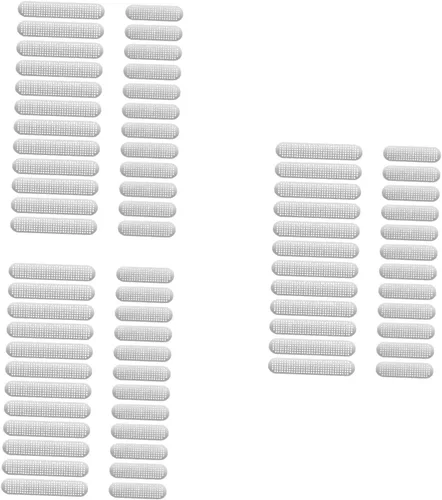 Vista 8 de DOITOOL 48 fundas de malla para altavoz de teléfono, serie compatible, redes protectoras para altavoces, fácil de instalar, evita la acumulación