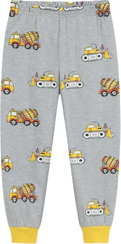 Vista 3 de DDSOL Pijamas de 2 piezas para niños y niñas, pijamas de manga larga para otoño e invierno