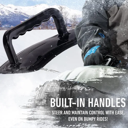 Vista 4 de Franklin Sports Rubber Snow Tube with Cover