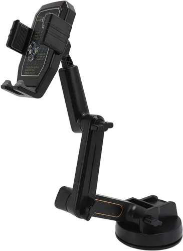Vista 6 de Soporte para teléfono de camión, soporte para parabrisas de salpicadero de 16.9 pulgadas de largo, con ventosa súper compatible con iPhone 16 Pro