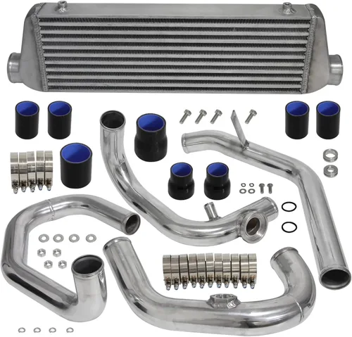Vista 2 de Kit de Intercooler de Montaje Delantero Kit de Tubo Kit de Brida Sensor Para VW Jetta Golf GTI GL GLI GLS MK4 1.8T 1998-2005 Tornillo