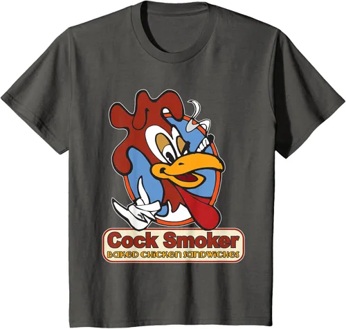 Vista 40 de Kevin Smith Jay & Silent Bob Reboot Cock Smoker Logo Dark Camiseta, Negro