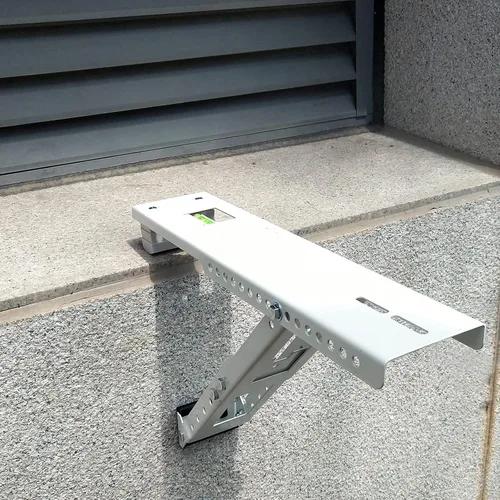 Vista 7 de Soporte de aire acondicionado de ventana ligero, hasta 85 libras, se adapta a unidad de A/C btu de 5K-10K