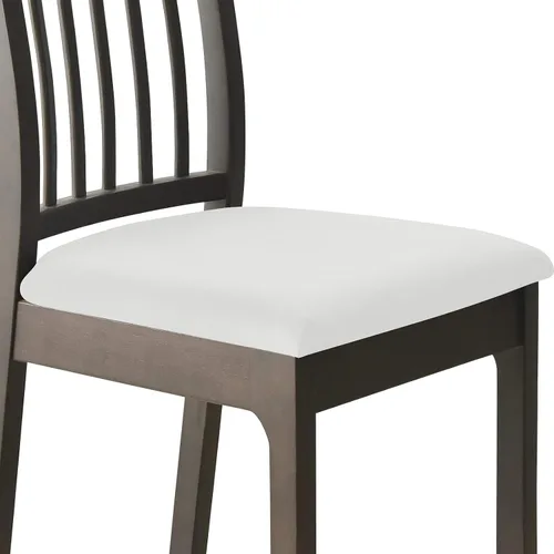 Vista 18 de Juego de 2 fundas elásticas para asiento de silla de comedor, de terciopelo suave, fundas protectoras universales extraíbles para sillas de comedor