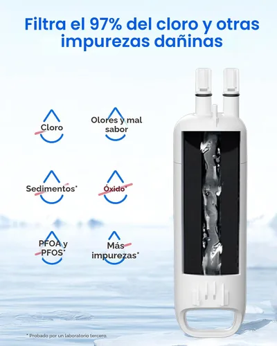 Vista 5 de Waterdrop EDR1RXD1 Reemplazo para filtro Everydrop® 1, W10295370A, EDR1RXD1B, P8RFWB2L, P4RFWB, Kenmore® 46-9081, 46-9930, WD-F38 Filtro de agua