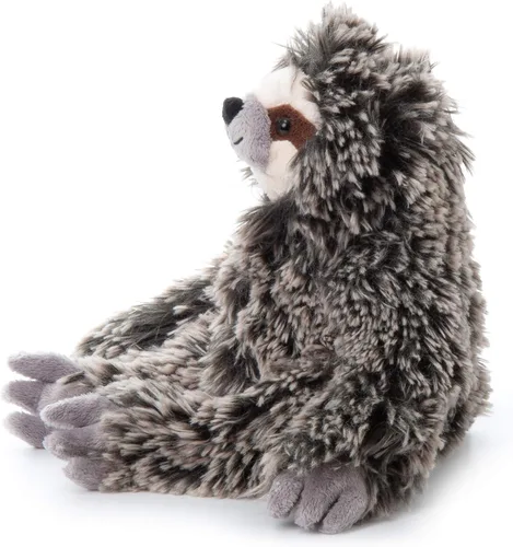 Vista 3 de The Petting Zoo Peluche de perezoso, regalos para niños, animales salvajes del zoológico Onez, juguete de peluche de perezoso de 13 pulgadas