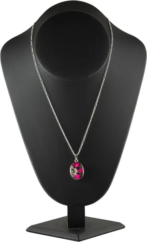 Vista 12 de TAMI Collar de plata con flor prensada